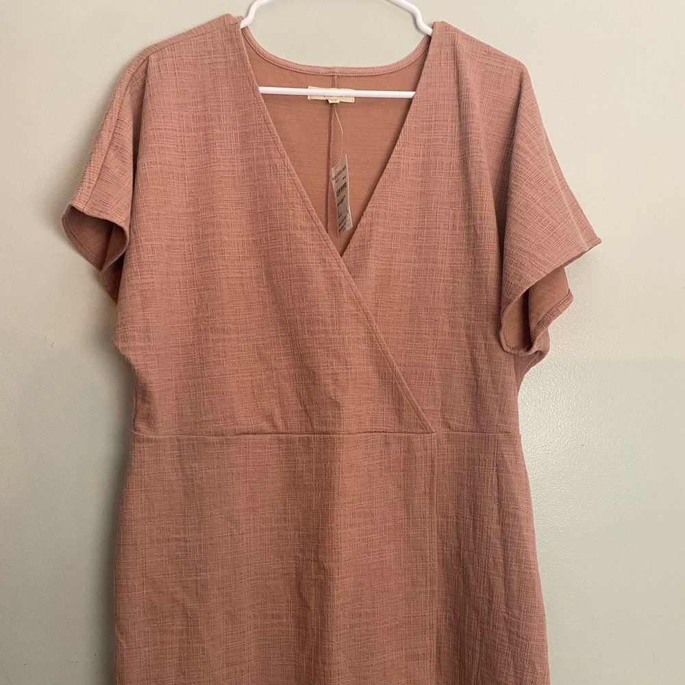 Ladies Madewell 2XL Faded Mauve Dress